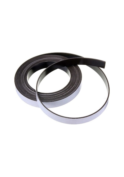 2 Metre Yapışkanı Çok Güçlü Şerit Mıknatıs Magnet, En: 2cm - Resim Mıknatısı Buzdolabı Magnet
