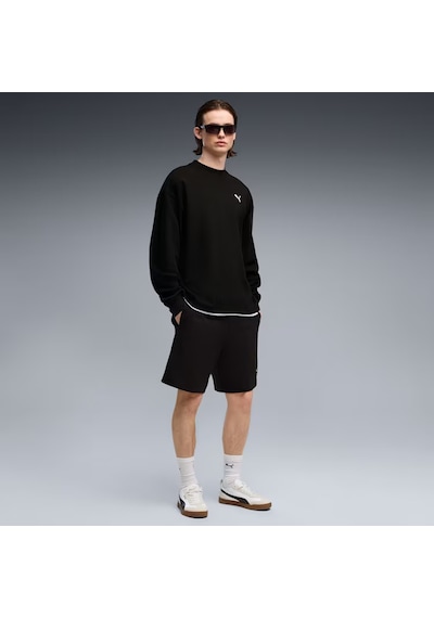 Puma Ess Elevated Relaxed Materia Siyah Sweatshirts 694308 01