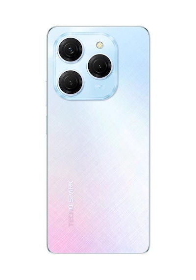Tecno Spark 20 Pro Beyaz Kamera Camlı Arka Cam Batarya Pil Kapağı Telefon Arka Kapak 09528601