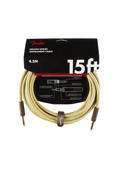 Fender Deluxe Series Instrument Cable Tweed - 4.5 Metre Enstrüman