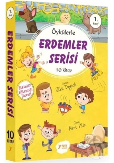 Yuva Yayınları 1.Sınıf Öykülerle Erdemler Serisi 10 Kitap