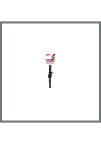 Pawise Kedi Boyun Tasması Siyah 20-30 Cm Mmbz