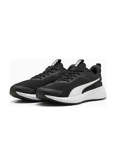 Puma Flyer Lite 4 313499-01 Unisex Spor Ayakkabı SİYAH-BEYAZ