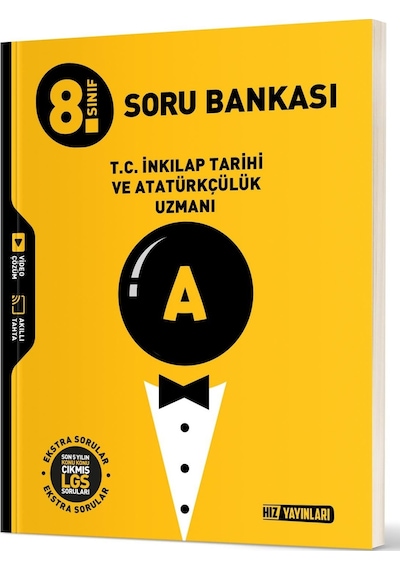 Hız 2025 8. Sınıf İnkılap Tarihi Uzmanı Soru Bankası