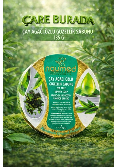 Anti Akne Sabunu+ Çay Ağacı Yağı 20 Ml + Çay Ağacı Özlü Güzellik Sabunu 135 Gr