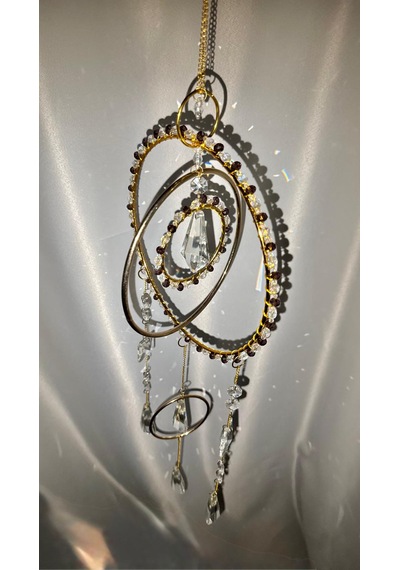 Lumiere Kristal Güneş Yakalayıcı , Kristal Dekor Kristal Obje Hediye , Crystal Suncatcher , Işıltılı Tek Parça