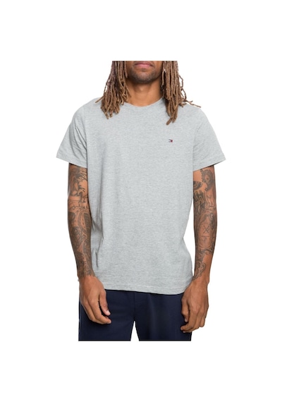 Tommy Hilfiger Tommy Hılfıger Erkek T-shırt 09t3139-004 Gri