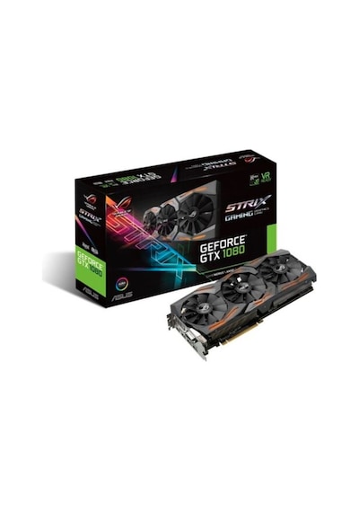 Asus NVIDIA GeForce GTX 1080 Advanced Edition ROG-STRIX-GTX1080-A8G-GAMING 8 GB 256 Bit GDDR5X Ekran Kartı
