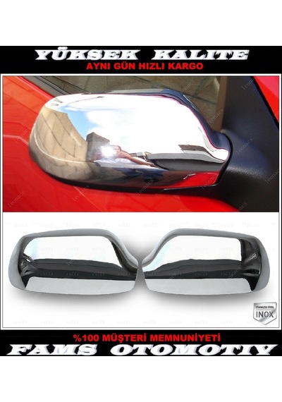 Mazda 3 Krom Ayna Kapağı 2 Prç 2003-2009 Arası P.çelik