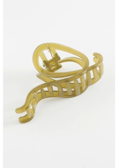 Oval Renkli Mandal Toka 11 Cm Bej
