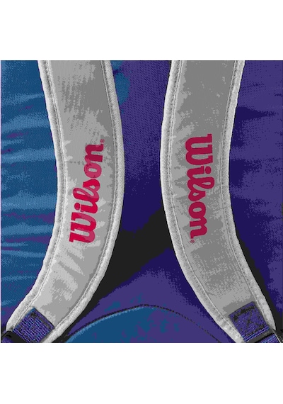 Wilson Tenis Sırt Çantası Junior Bacpack Lightgrey F03/red Blue Wr8023801001