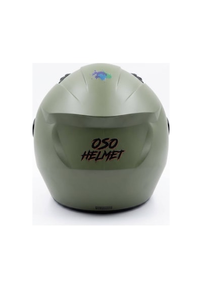 Oso Helmet Yarım Kask Gözlüklü Haki Yeşil - Xl Beden Haki