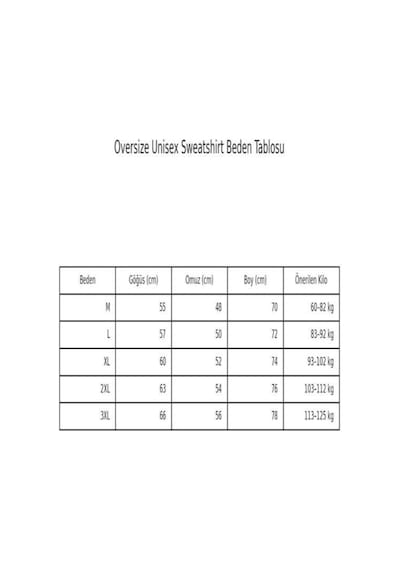 Erkek 3 İplik Basic Oversize Kanguru Cepli Kapüşonlu Sweatshirt Mavi