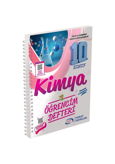 10.Sınıf Kimya Öğrencim Defteri Murat Yayınları
