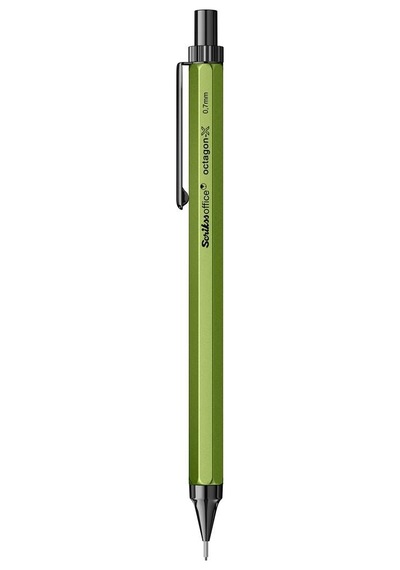 Scrikss Octagon-x Mekanik Kurşun Kalem 0.7 Mm Yeşil Çok Renkli