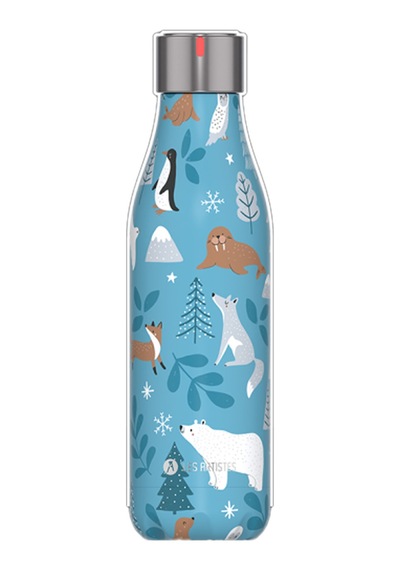 Les Artistes Paris Isı Yalıtımlı Çelik Termos 500ml Polar Renkli