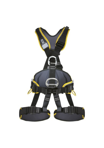 Profı Worker 3d Speed Full Body Harness Endüstriyel Black-Yellow Çok Renkli