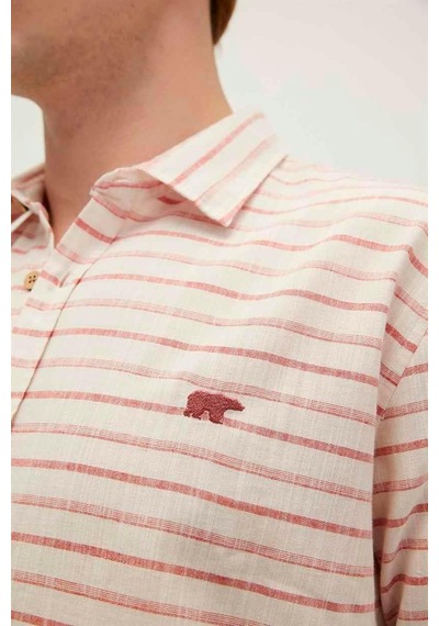 Bad Bear Marshall Erkek Gömlek-6395 Kırmızı