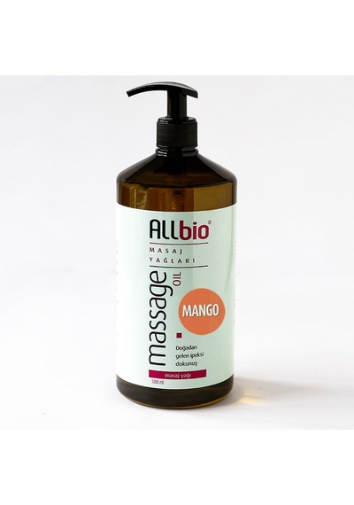 Allbio Masaj Yağı Mango 1 L