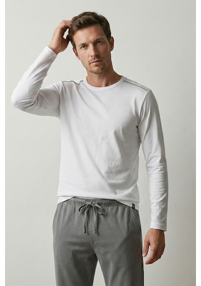 Elemge %100 Pamuk Erkek Süprem Pijama Takımı Compact Penye Gri Byz Uzun Kol Cepli İpli Relax Fit Terletmez Gri-beyaz Elemge %100 Pamuk Erkek Süprem Pijama Takımı Compact Penye Gri Byz Uzun Kol Cepli İpli Relax Fit Terletmez Gri-beyaz