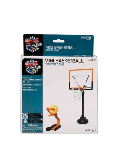 Masaüstü Mini Basketbol Oyunu Fırlatıcılı Pota İle Refleks Geliştiren Masa Oyunu