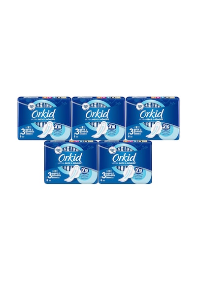 Orkid Ultra Extra Hijyenik Ped Gece & Gündüz 5 x 6'lı