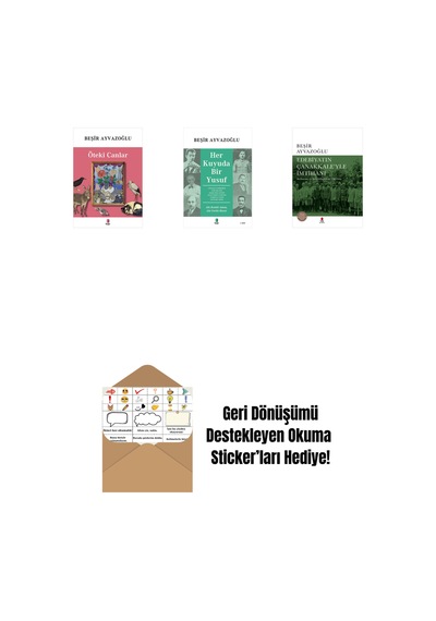 Öteki Canlar + Her Kuyuda Bir Yusuf + Edebiyatın Çanakkale Yle İmtihanı Ciltli + Okuma Sticker'ları