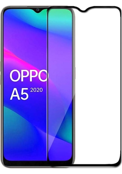 Bufalo Oppo A5 2020 Nano 10D Cam Ekran Koruyucu Siyah
