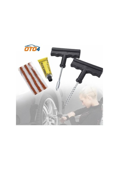 Oto4 Araç Otomobil Lastik Tamir Seti 6 Parça
