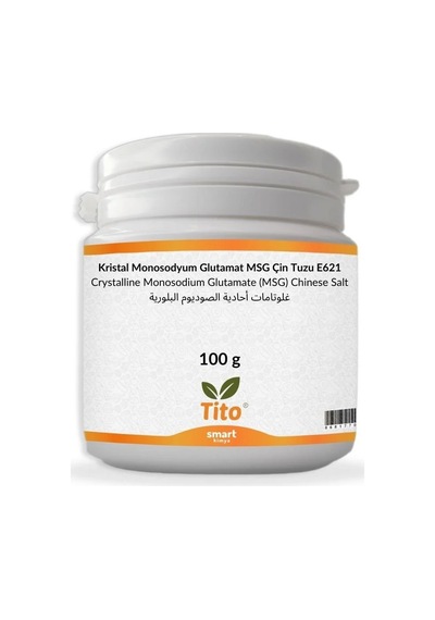 Kristal Monosodyum Glutamat Msg Çin Tuzu E621 100 G