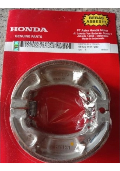 Honda Dio 110 - Pcx 125 Arka Fren Balatası 06430-k44-v80