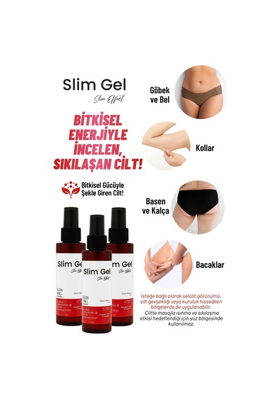 Slim Oil Bitkisel Yağ Karışımı İle Sıkılaştırıcı, Nemlendirici Pürüzsüzleştirici Vücut Bakım Yağı