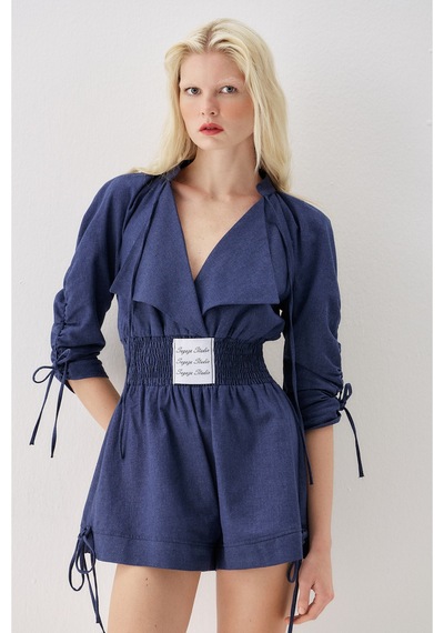 Sagaza Studio Ss6177 Megan Dress İndigo