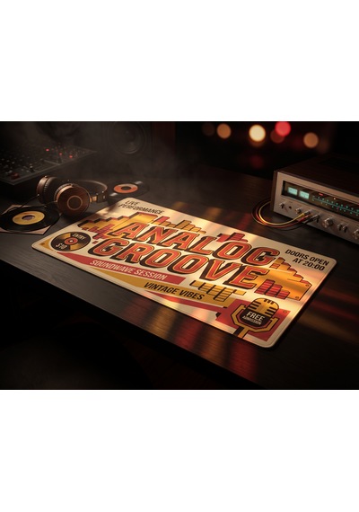 Oryn Rewind / Edition 80x30cm Gaming Mousepad - 3mm Kalınlık 002