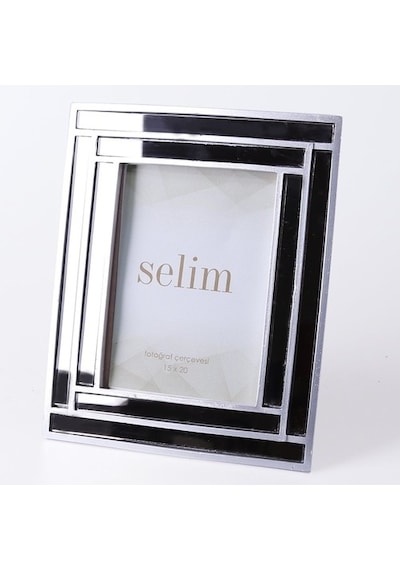 Selim 15 x 20 CM Lara Aynalı Çerçeve Gümüş