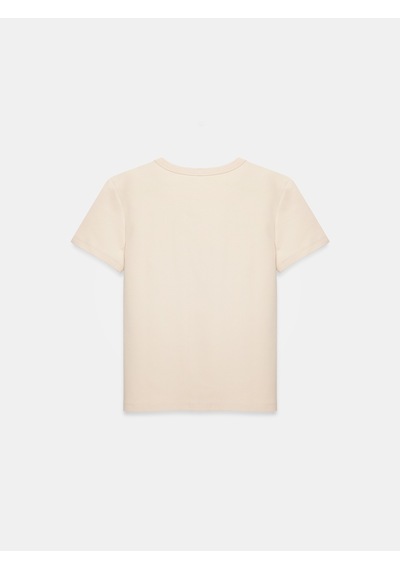 Dilvin 32779 Bisiklet Yaka T-shirt-taş