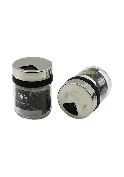 Diyarı Fırsat Premium Cam Baharat Kavanozu Krom Kapaklı 212 Cc 20'li Paket