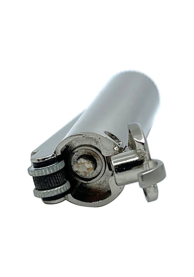 Clipper Metal Benzinli Çakmak - Mat Gümüş Mat Krom Özel Metal Kutulu Krom