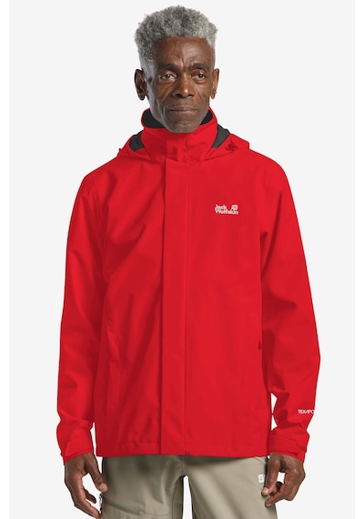Jack Wolfskin Trailtime 2l Erkek Outdoor Ceketi Kırmızı