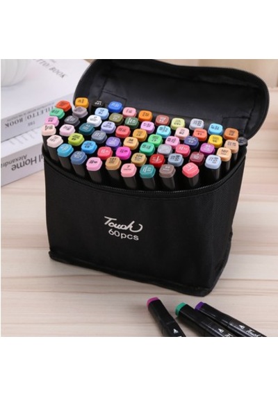 Touch Silky Twin Marker Kalem Seti Çantalı 60 Lı