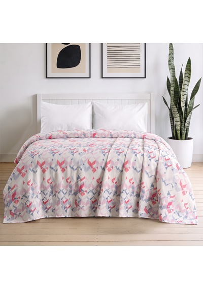 Aryıldız Home Wings Tek Kişilik %100 Pamuk Pike 150x220 Cm Renkli