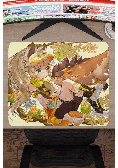 Kachina Genshin Impact Anime Oyuncu V2 - 48x40 Xl Gaming Mouse Pad Fare Altlığı