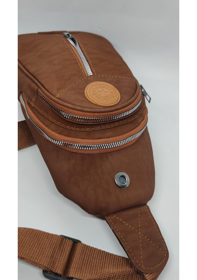 İpek Body Bag Unisex Çapraz Çanta Taba