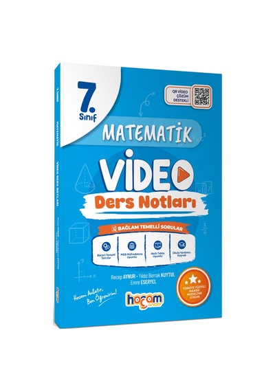 Hocam Anlatır 7. Sınıf Matematik Video Ders Notları Maarif Model-170122