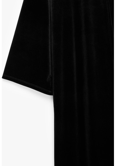 Koton Geniş Uzun Kollu Mandarin Yaka Uzun Kadife Pelerin Kimono Süslü Düğmeli Siyah 7wak50317ek Koton Geniş Uzun Kollu Mandarin Yaka Uzun Kadife Pelerin Kimono Süslü Düğmeli Siyah 7wak50317ek
