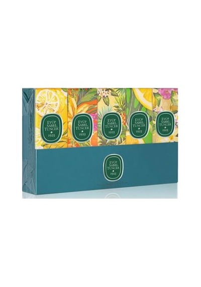 Eyüp Sabri Tuncer Set-5 16ml 5li Cam Şişe Sprey Kolonya Verbena-ç.limonu-hawaii-b.mandalina-limon