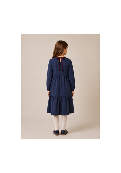 Angel&co. Girls Clothing Lacivert Mevsimlik Pamuk Kız Çocuk Midi Elbise Lacivert Lacivert Angel&co. Girls Clothing Lacivert Mevsimlik Pamuk Kız Çocuk Midi Elbise Lacivert Lacivert