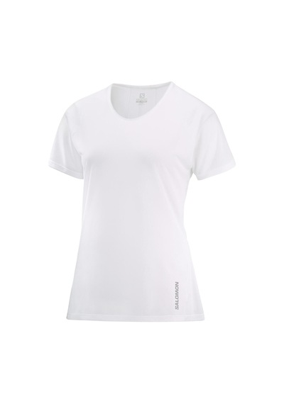Salomon Sense Aero Kadın Koşu Tişört White Lc2099100 Beyaz