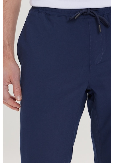 Ac&Co / Altınyıldız Classics Slim Fit Dar Kesim Beli Bağlamalı Yan Cepli Erkek Pantolon - Lacivert Ac&Co / Altınyıldız Classics Slim Fit Dar Kesim Beli Bağlamalı Yan Cepli Erkek Pantolon - Lacivert