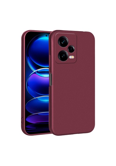 Zore Redmi Note 12 Pro 5g Kılıf Nvth Premier Silikon Kapak - Kırmızı
